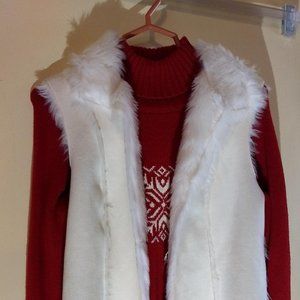 Cold Watewater Creek sweater and vest